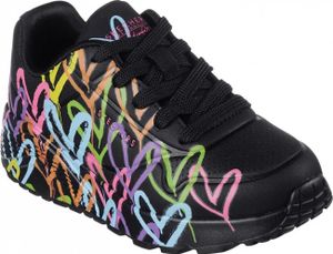 Skechers Street UNO SPREAD THE LOVE Sneakers Mädchen 314064L BKMT, Schuhgröße:32 EU