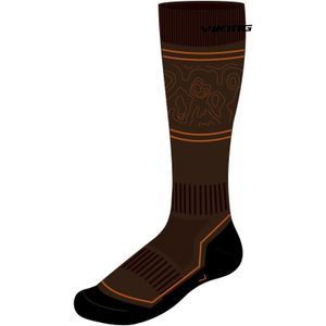 Viking Boosocks Heavy Socks, hnedo-oranžové - veľkosť 45-47