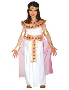 Cleopatra Kostüm Rubinrot für Kinder