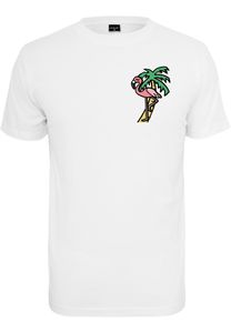Mister Tee Herren T-Shirt Flamingo Tee MT550 Weiß White 5XL