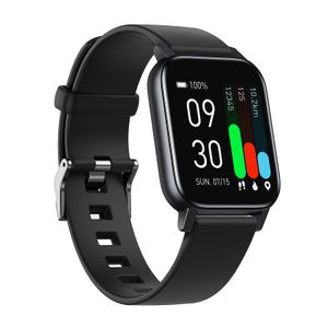 Chytré hodinky, fitness tracker s měřením krevního tlaku Fitness náramkové hodinky s monitorem srdečního tepu Monitor spánku IP68 Vodotěsné chytré hodinky pro muže ženy (černá)