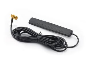 Caliber Antenne für Autoradio - SMA Stecker - 3M Kabel - Aktive DAB+ Antenne - Scheibenmontage (ANT742-DAB)