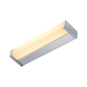 Lindby LED Wandleuchte, Wandlampe Bad 'Kluna' (spritzwassergeschützt (Modern) in Chrom aus Metall u.a. für Badezimmer (1 flammig,, inkl. Leuchtmittel) - Wandleuchten, Spiegelleuchte Badezimmer