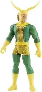 Hasbro Marvel Loki Retro 375 9,5 cm Sammelfigur Legends Serie (F2671)