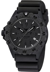 KHS - Náramkové hodinky - Shooter MKII XTAC s potápěčským řemínkem černé - KHS.SH2XTOT.DB