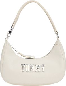 Tommy Hilfiger Off-white Schouder Tas Met Metalen Logo