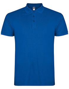 Roly Herren Polo Star Polo Shirt PO6638 Blau Royal Blue 05 3XL