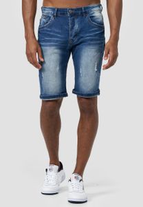 Herren Capri Jeans Shorts Sommer Kurze 3/4 Hose Destroyed Denim Pants |