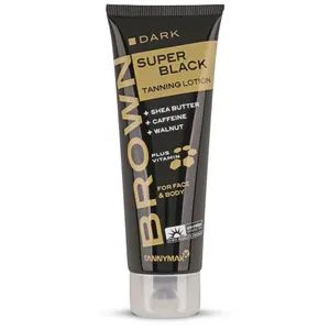 Tannymaxx Super Black Dark Tanning Lotion 1er Pack (1 x 125 ml) Bräunungsverstärker Für Sonne und Solarium 106010000