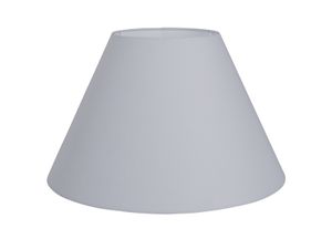 Näve Lampenschirm h: 33cm grau - Material: Polyester/Baumwolle mix,Metall - Farbe: grau; 139216