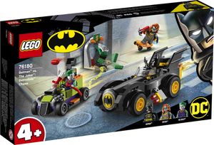 LEGO 76180 DC Batman vs. Joker: Verfolgungsjagd im Batmobil, Set mit Autos und Superhelden für Kinder ab 4 Jahre