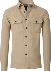 Redmond Herren Freizeithemd (251300111), Größe:4XL, Farbe:Beige (200)
