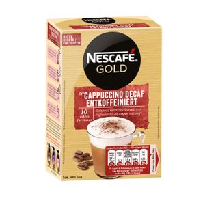 NESCAFÉ Gold Typ Cappuccino Entkoffeiniert (1 x 10 x 12,5g)