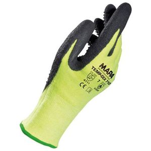 MAPA Handschuh Temp-Dex 710 Gr. 9 gelb/schwarz (Inh.10 Paar)