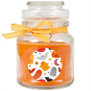 HS Candle "Halloween" Duftkerze im Bonbonglas - viele Motive zur Auswahl, Ideale Herbstdeko