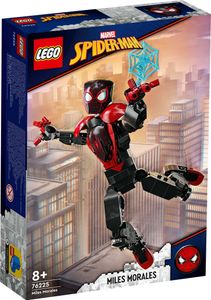 LEGO 76225 Marvel Miles Morales Figur, voll bewegliches Action-Spielzeug, sammelbares Spider-Man Set, Spielzeug für Jungen und Mädchen