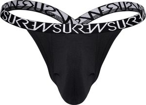 Sukrew - Herren Strings -  Bubble Thong Midnight Black - Schwarz - 1 x Größe M