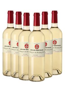 Muscat de Rivesaltes 2021 - Weißwein aus Südfrankreich - glühwein - AOP Rivesaltes - 15% (6x75cl)