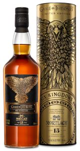 Mortlach 15 Jahre Six Kingdoms Game of Thrones Limited Edition in hochwertiger Geschenktube GoT Single Malt Scotch Whisky from the Game of Thrones Collection Finished in Ex-Bourbon Casks | 46 % vol | 0,7 l