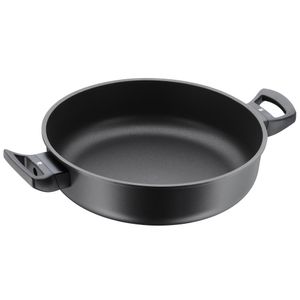 WMF PermaDur Excellent Schmorpfanne 28cm Induktion, hoher Rand, Aluminium beschichtet, Kunststoffgriff mit Flammschutz