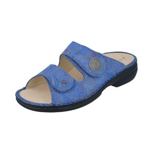 Finn Comfort Sansibar, Damen, Pantolette, Pacific, bequem, Leder, NEU - Damenschuhe Pantolette / Zehentrenner, Blau, leder (shibu) Finn Comfort Sansibar, Damen, Pantolette, Pacific, bequem, Leder, NEU - Damenschuhe Pantolette / Zehentrenner, Blau, leder (shibu)