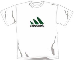 Fun-Shirts - T-Shirt Cannabis - XL