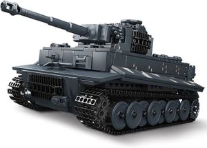 Mould King Konstruktionsspielsteine Mould King 20014 Ferngesteuerter Panzer MOC Klemmbausteine 800 Teile