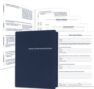 RNK Verlag Vordruck Mappe "Meine Patientenverfügung" 225 x 310 mm für 2 Personen