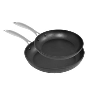 Kopf Induktion Pfannenset Imperia, 2-teilig bestehend aus Bratpfanne 24 cm & 28 cm, Aluminium antihaftbeschichtet