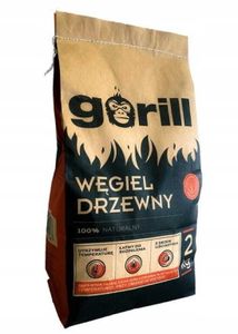 Ľahko zapáliteľné drevené uhlie na grilovanie 2 kg