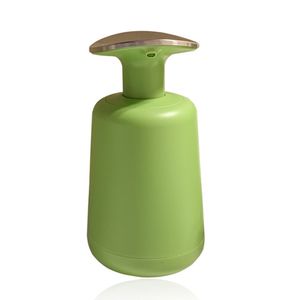 Badezimmer Küche Lotion Shampoo Flüssige Seifenspender Plastiklagerflasche-Grün