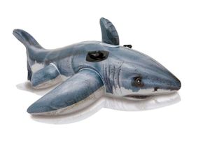 INTEX 57525NP - Schwimmtier - Great White Shark Aufblastier Weißer Hai