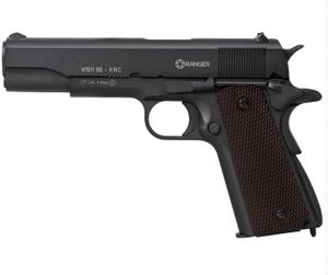 RANGER M1911 Diabolo KWC Kaliber 4,5 2x6 Schuss. METALLSCHLITTEN CO2