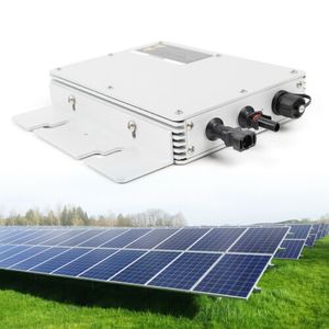 300W PV Solar Wechselrichter MPPT Grid Tie Inverter Sonnenkollektor Modulwechselrichter Solar PV Kabellos IP65 Waterproof Modul Inverter