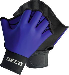 Beco Beermann Elasthan Neopren Handschuh 3/4 lang S-türkis M-rot L-blau, Größe:L