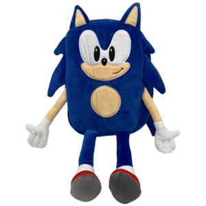 HiScooter Sonic Sonic Plüschtier Igel Sonic Cartoon Plüschpuppe Kinderrucksack