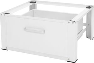 Základní rám pračky ML-Design z oceli, pro sušičku/ledničku, do 150 kg, se zásuvkou