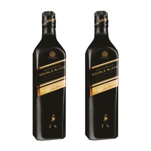 Johnnie Walker Double Black Label, 2er, Blended Whisky, Scotch, Alkohol, Alkoholgetränk, Flasche, 40%, 700 ml, 737361
