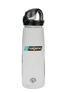 Nalgene Trinkflasche 'OTF Sustain', 0, 65 L, transparent/schwarz