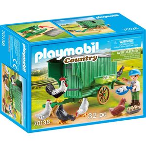 PLAYMOBIL Mobiles Hühnerhaus, 70138