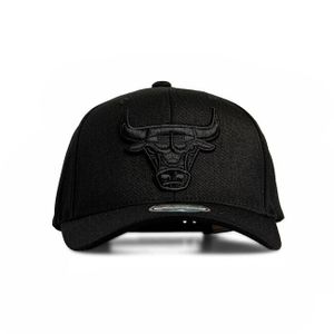 Kšiltovka Mitchell & Ness snapback Chicago Bulls Black/Black Logo Classic Red black - UNI