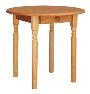 Okrúhly jedálenský stôl II Kuchynský stôl jelša 90 cm