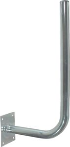 Libox 30cm x 80 cm Balkon-Ausleger Stahl Geländer Balkon-Halterung für Satelliten-Schüssel SAT-Antenne Wand-Halter
