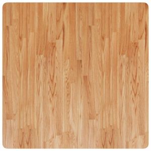 vidaXL Tischplatte Quadratisch Hellbraun 90x90x4cm Behandelte Eiche