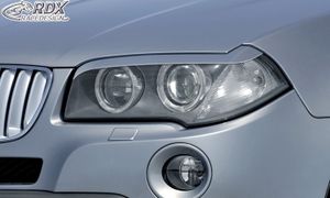 RDX SCHEINWERFERBLENDEN SET Böser Blick für BMW X3 E83 2003-2010 BLENDEN Racedes
