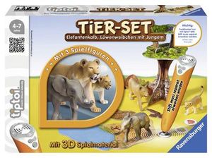 tiptoi® Tier-Set Löwen: Interaktive Spielwelt für die tiptoi® Löwen und das Elefantenkalb