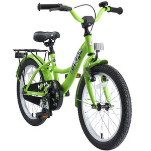 BIKESTAR Kinder Fahrrad ab 5 Jahre, 18 Zoll Classic Kinderrad, Grün