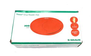Vasco® Vinyl Powder-free Einmal Untersuchungshandschuhe aus Vinyl (PVC), Größe:L, Inhalt:100 Stück