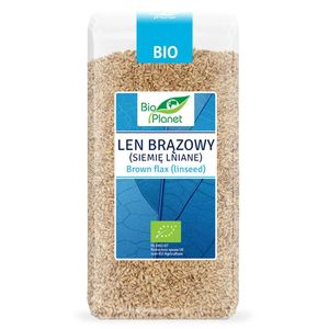 Len brązowy BIO 400g BIOPLANET