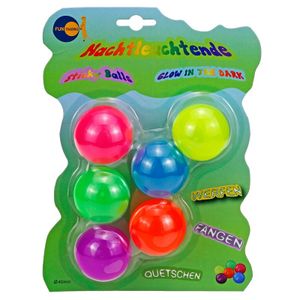 Fun Trading GmbH STICKY BALLS GLOW IN